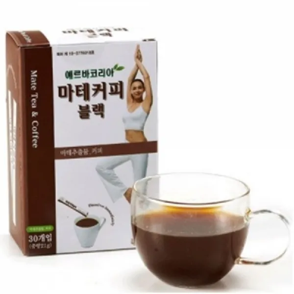 [ALN_0128662] (예르바) 마테 마테커피 블랙 30스틱 마테차 마테분말 마테커피차 마태차 드립백 커피 마테차, 단일상품