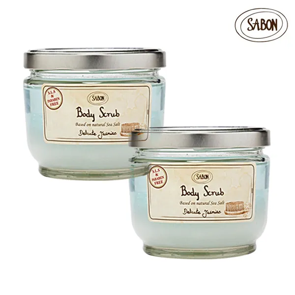 사봉 바디스크럽 딜리케이트 자스민 600g x 2개, 바디스크럽 딜리케이트자스민 2개- PBSB01X2