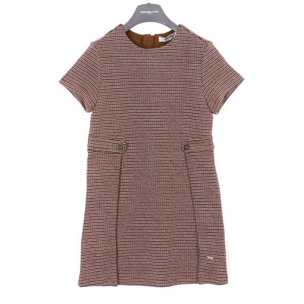 레노마키즈 레노마키즈 P01 잔체크반팔원피스 R1942o623 3510305 