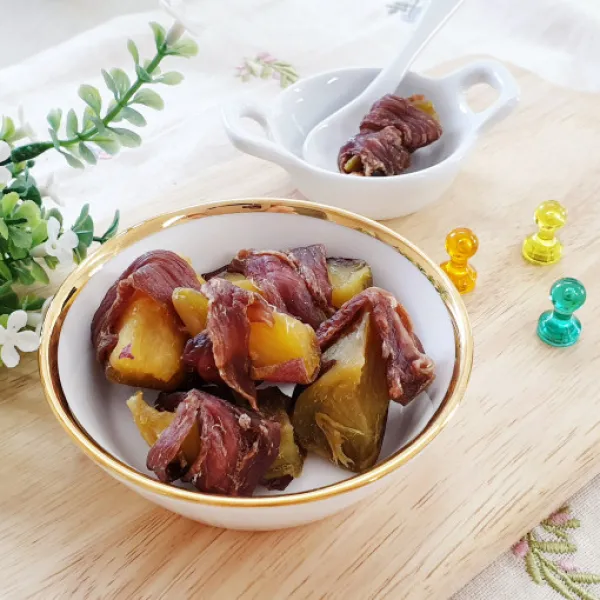 삼형제펫푸드 고구마오리말이 져키 60g 수제간식, 1팩, 100% 국내산오리+국내산 고구마 + 딱딱함 ★★☆☆☆