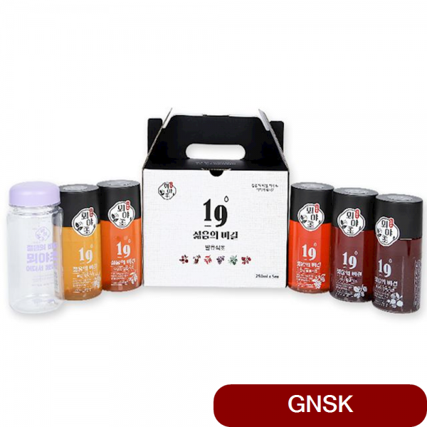 한백년 전통 천연 발효 식초 250ml 5종세트 오디 오디식초 천연발효식초 복분자식초 Fdim 1개 상세페이지참조 