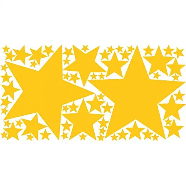 62 분리형 벽 별 맑은 황색을 박탈 한 (Medium Sunshine Yellow), Medium, Sunshine Yellow, Medium, Sunshine Yellow