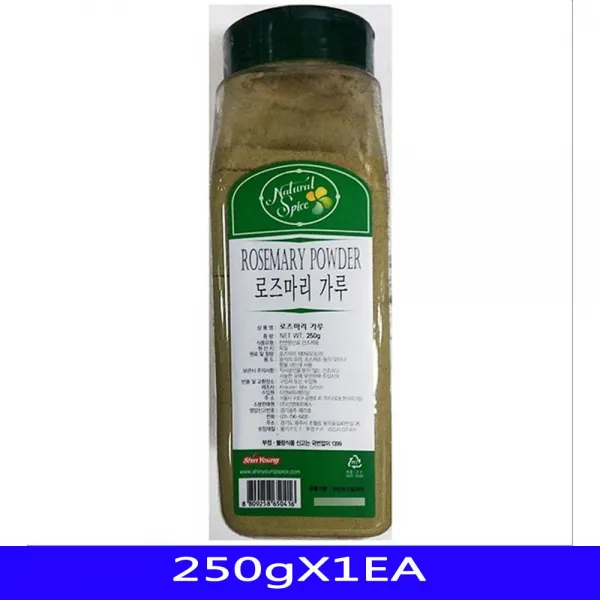 [홈쿡이 대세!] 천연 향신료 로즈마분 음식재료 krauter 250gX1EA :Y/H387IU+i1463tIOY;, 요하내의 1