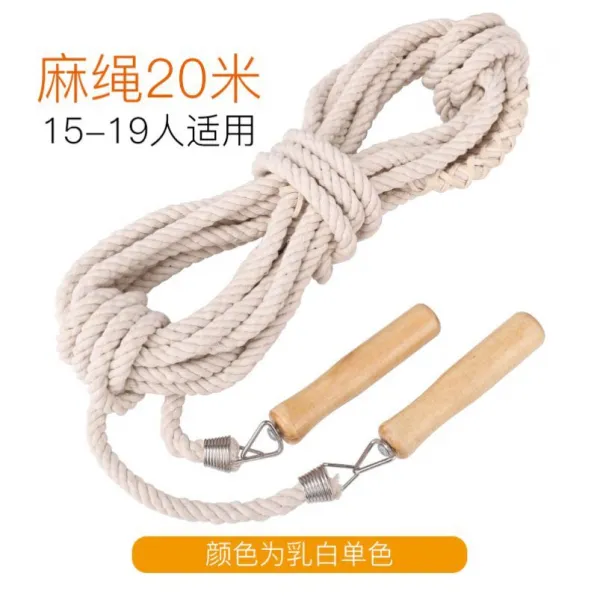 쥬디코디 남녀공용맨 퀄리티 견고함 청 뛰다 년 경기 여러 명 막내아들 큰 밧줄 끈 초등학생 학교 위빙 라탄 강신 건강함 20메터 굵게 주자일로프 싱글 줄넘