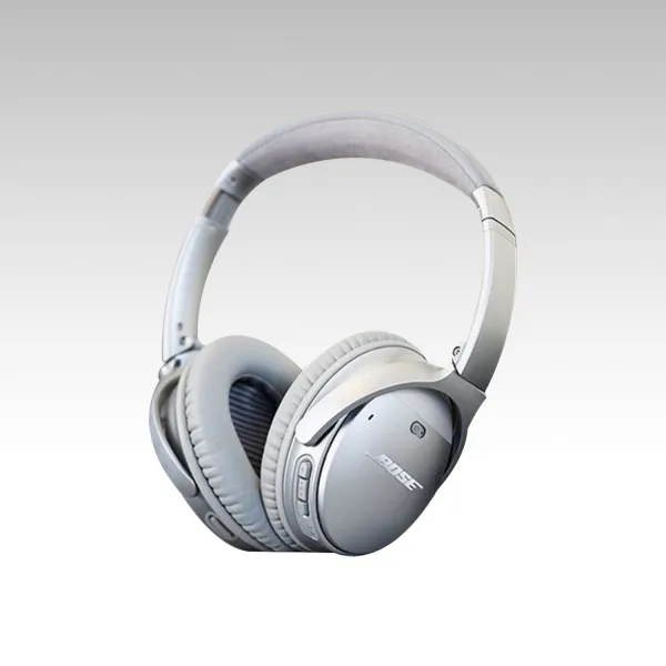 BOSS 보스 QC35 2세대 블루투스 노이즈캔슬링 헤드폰 블루투스헤드폰, BOSS QC35 2세대, 실버