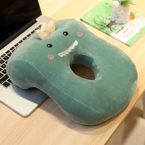 편안한베게낮잠 베개 누워 수면 베개 점심 시간 베개 사무실 책상 학생 테이블에 누워 어린이 수면 베개 유물, 1. 크기: 33x24x12cm 아이 마스크를 보내려면 컬렉션 플러스 구매, 색상 분류: 공룡 낮잠 베개