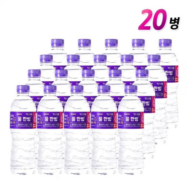 맘스킹 [맘스킹] 차오른 물한빙 2L 500ML 생수모음, 05_[맘스킹]  물한빙 500ml x 20병