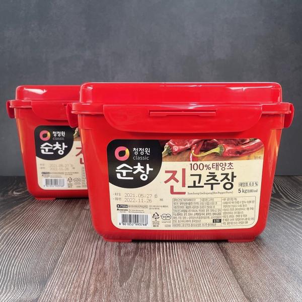 청정원 순창 진고추장5kg 100%태양초 1개