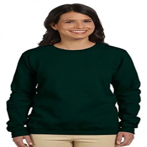 Gildan G180FL Ladies Heavy Blend Fleece Crew - Forest Green - L 길단 G180FL 레이디스 헤비 블렌드 플리스 크루-포레스트 그린, null세트