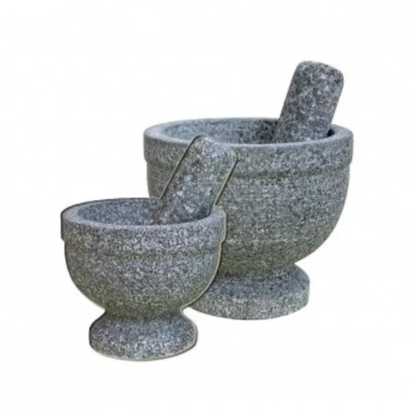 Foryou 장수곱돌 돌절구 소사이즈 1호 통 옥 미니 국산 국산절구 장수곱통