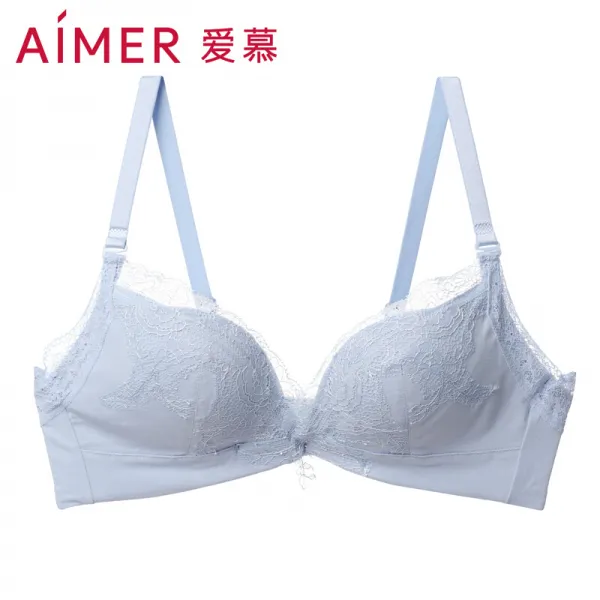 애모 내의 꿀 부드럽게 즐기다 3/4 두꺼운 모듈 동굴컵 무탁 무토무강권 여사 문흉 속옷 AM171961 회색 B75