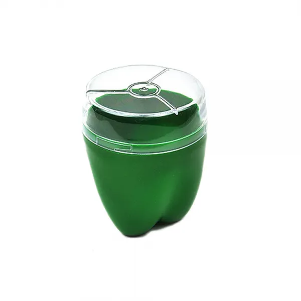 Haomenyi 식물성 시일 박스 휴대용 미니 키트 타파웨어 투명 커버 고추 300ml, 1개