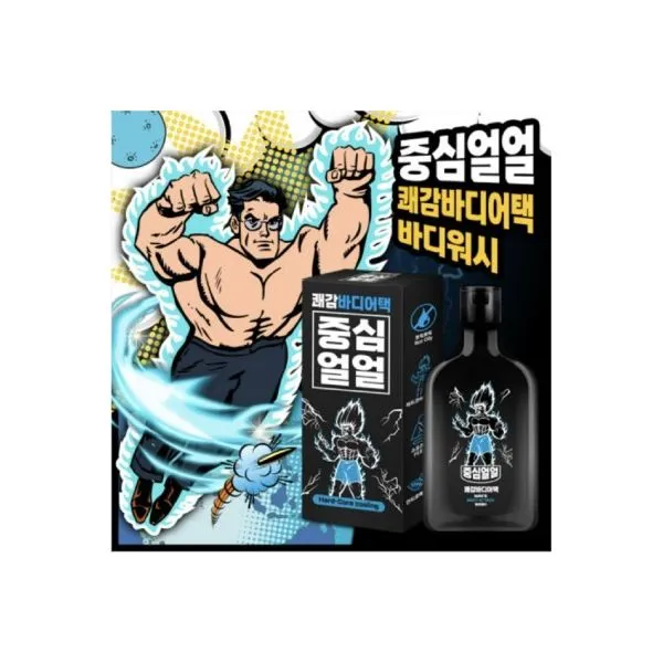 중심얼얼 쾌감바디어택 남성 쿨링 바디워시 200ml