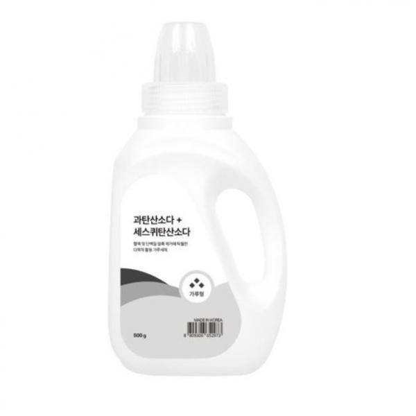 한나패드 순소유 과탄산소다 + 세스퀴탄산소다 가루세제 본품, 500g, 3개