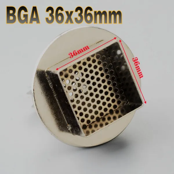 열풍기 BGA칩 분해용접 전용 풍총 입 850히팅건 BGA바람입구 BGA재, T02-BGA바람입구 36x36mm