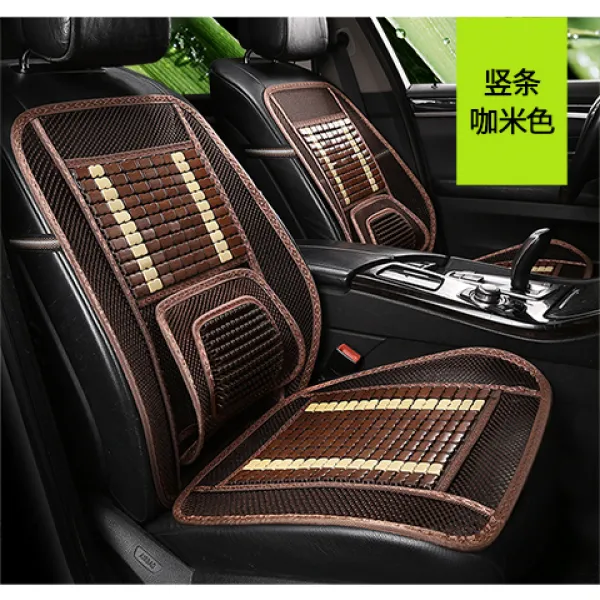 강회 캉링 H3H5H6X5준령 V6V3 단줄 반 라이트 카드 화물차 의자 커버 행상화물 여름 대나무조각 방석 안마 매트, 대나무조각 B타입 세로줄 카 색깔 (