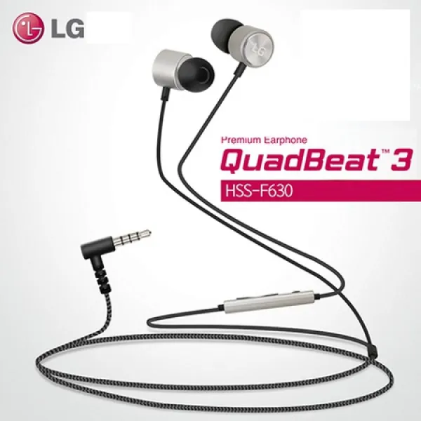 LG QUADBEAT3 블랙 헤드셋 인이어 헤드폰 hss f630 LG G4 H815 F500 오리지널 번들 이어폰 PROD173007575, One Color, 상세 설명 참조0
