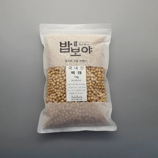 밥보야 국산 백태 메주콩 1kg, 1개