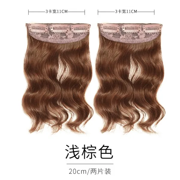 부분가발 메이얼 생머리 여성 볼륨 증발 양이 둔함 말단말똥 에그롤 매트 발매 헴라인 경미한 소량 탈모이다 2466038377 20cm 리넨슬럽 큰사이즈 2