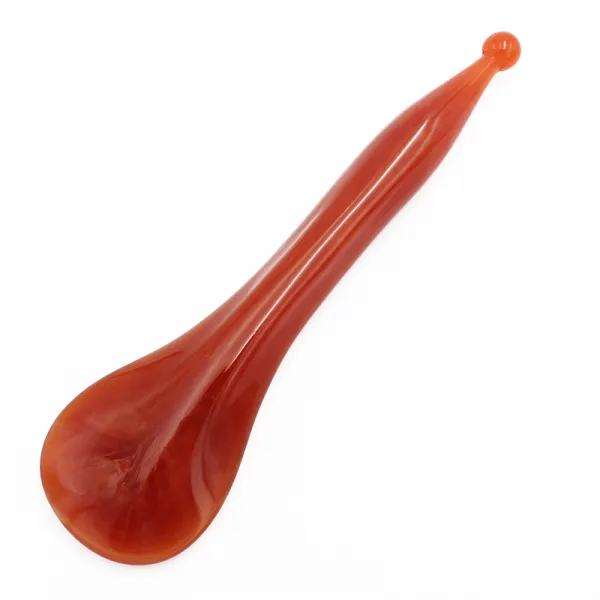 점혈 여성 얼굴 긁다 낯짝 신기 페이스 전신 통용 전용 슈나우져미용 봉 페이스 마사지 아게이트 레드