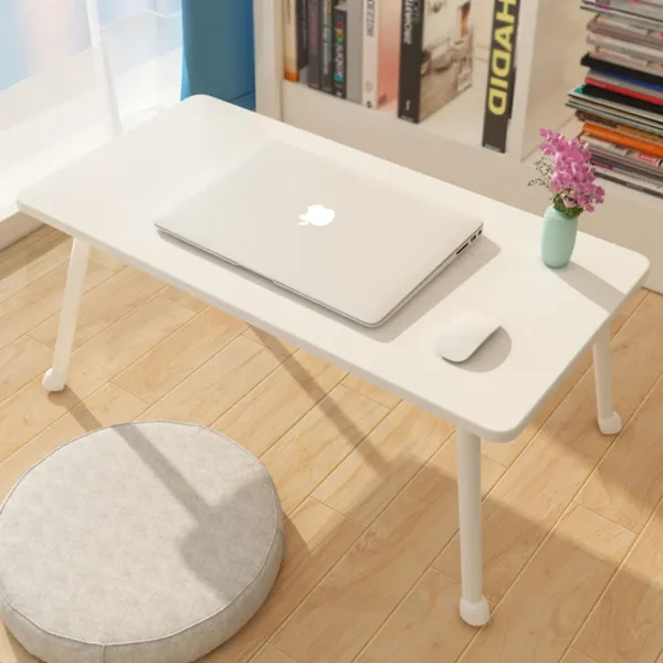 접이식 좌식 앉아서 휴대용 뒤 테이블 노트북 침대 곰돌이 곰 모양 책상 베드 트레이 패드 홀더 컵 받침 U