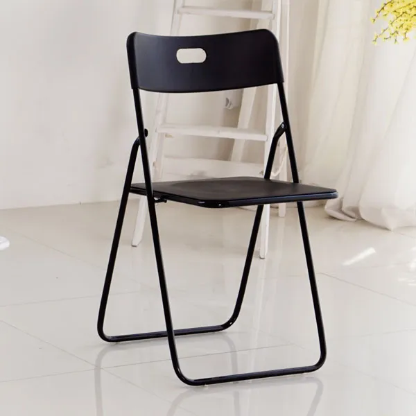 무인도 가볍고 튼튼한 심플사출접의자 접이식의자 간이의자 인테리어의자 화이트