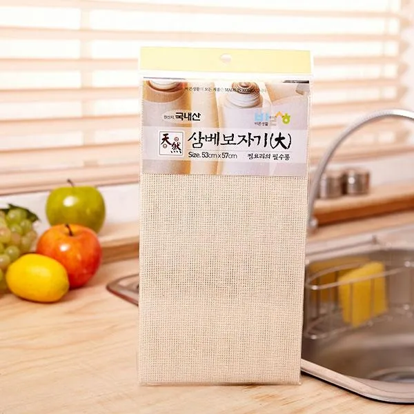 (3개묶음)바른삼베보자기- 대-53x57 OJH-24798 멸치망 걸음망 육수망 다시다통 거름망