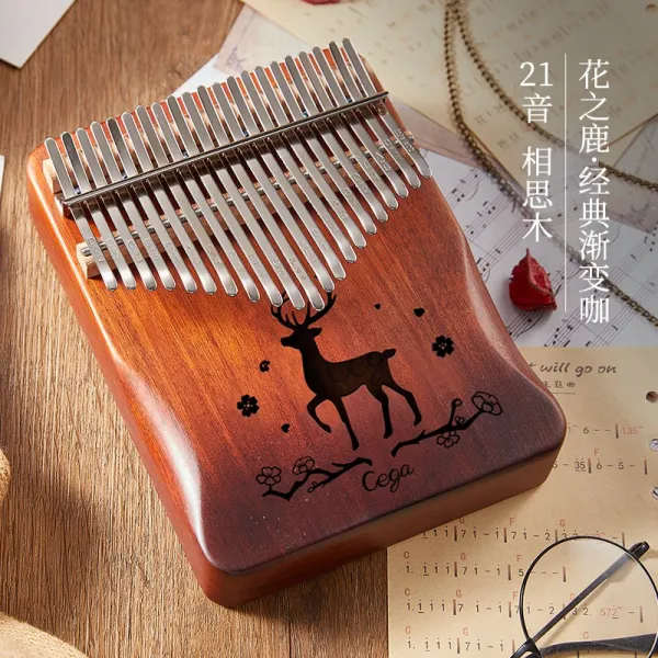 진플렉스 21 사운드 림바 초보자 전문카드 바레인 오지금 손무덤 가리키다 피아노 Kalimba 악기 21 음 상사목 음색 더 좋다 꽃사