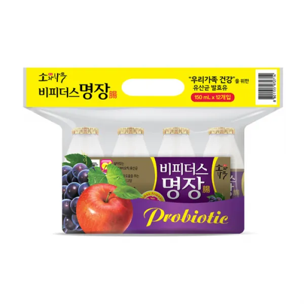 소와나무 비피더스 요구르트 명장 140mlx12입 옵션2 신선포장 아이스박스포장 