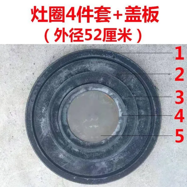 바람구름 덮개 구식의 스틸보드 두꺼운 텔라스오일 부뚜막, 땔나무 부뚜막 생철 냄비 권 4 _뚜