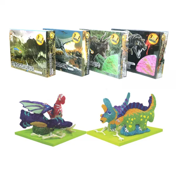  홈앤스쿨 타라노사우르스 공룡 키트 화석 발굴 조립