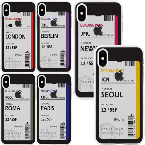 LG X400 K121 엘지 엑스400 전용 인싸 티켓 투명 젤리 휴대폰 케이스