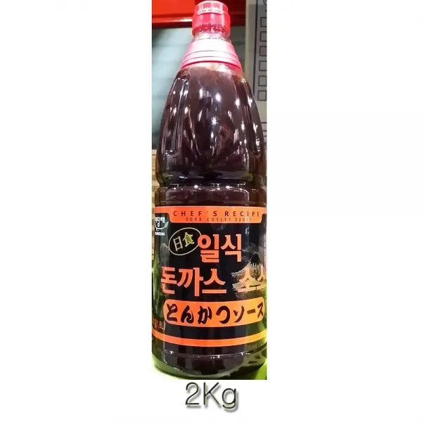 미담채 일식 돈까스소스 2Kgg 업소용식재료 간단요리 건강에좋은음식 경양식돈까스소스 돈가스소스 돈까스소스 맛있는소스 업소용식자재 업소용식재료 정성가득, 본상품선택