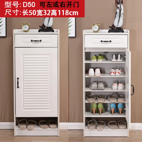소형 신발장에 들어갈 때 현대식 문간장 가정용 문간 공간을 절약할 수 있는 단문 미니-180935, 옵션23