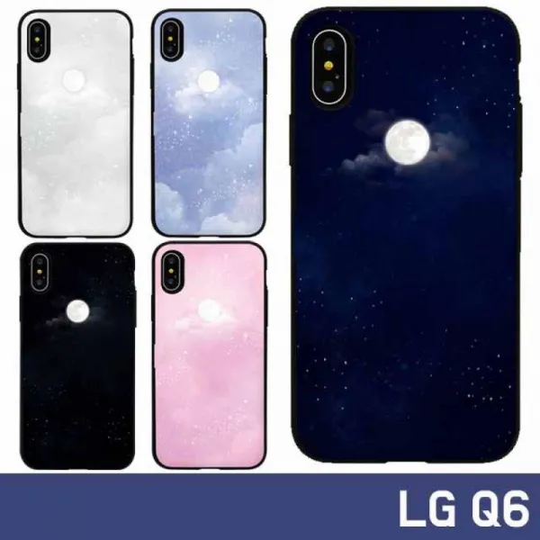 QTF677859사용하기 편리한범퍼 LG 카드 케이스 X600 미러 Q6 구름달 튼튼한