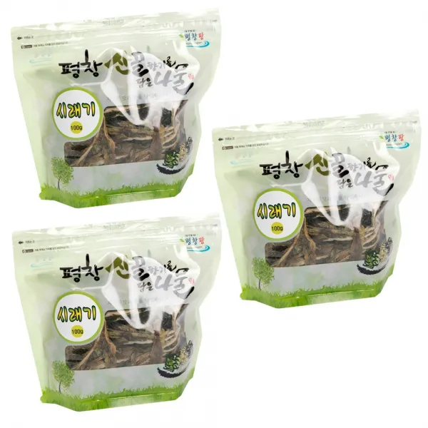 평창팜 평창 자연바람으로 말린 자연건조시래기 100g 3개, 300g