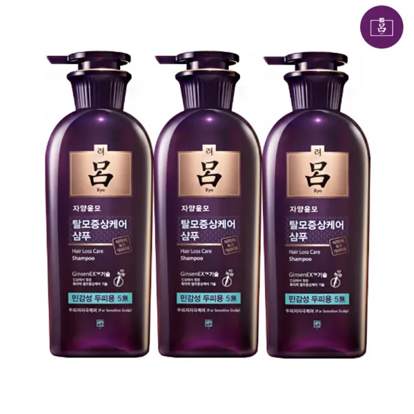려 Ap 자양윤모 탈모증상케어 샴푸 민감성 400mlx3개 3개 400ml