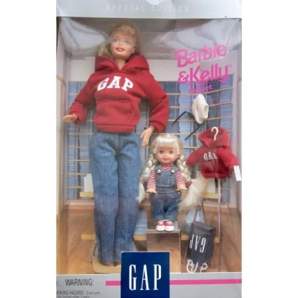 Special Edition Barbie Kelly Giftset GAP Barbie Kelly GAP Giftset Special Edition 2 Dolls (1997) P, 상세 설명 참조0, 상세 설명 참조0