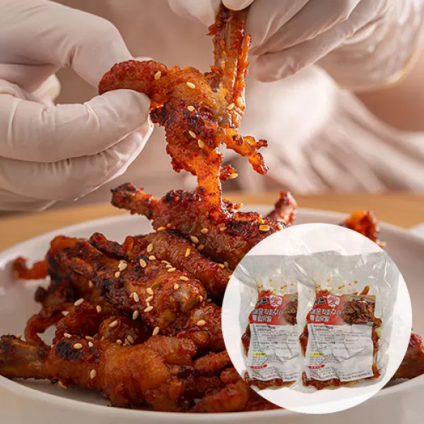 쉐프애 직화구이 튤립닭발(매운맛) 250g 2팩