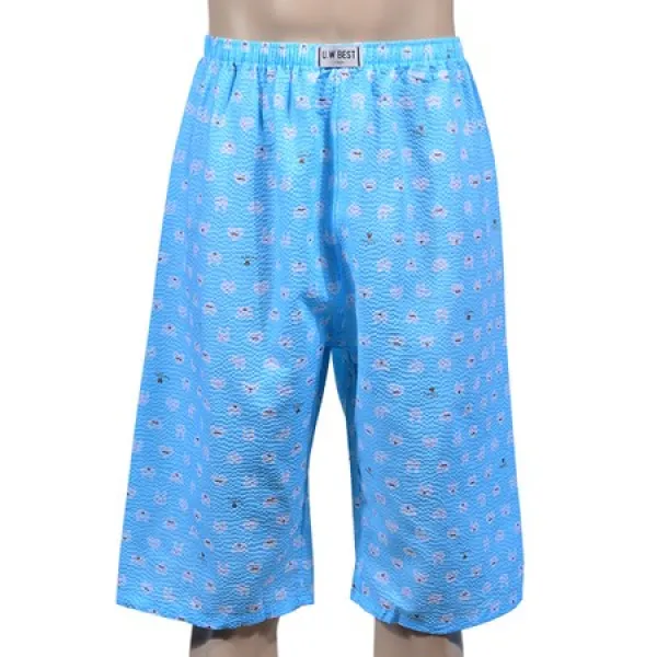  멸치쇼핑 평화 남엠보8부/캐릭터 순면 남엠보8부 파자마