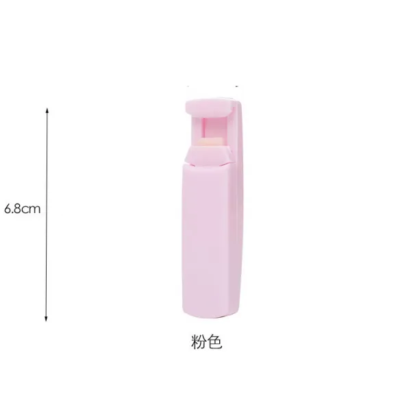 유니크몰 속눈썹올리는집게 아이래쉬뷰러 시세뷰러 방년 국부식 fractional expression 미니 비닐 플라스틱 휴대, 핑크