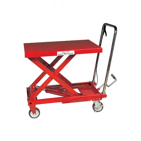 UDT리프트 수동 싱글 테이블트럭 MT-100 1000kg_(1EA), 개