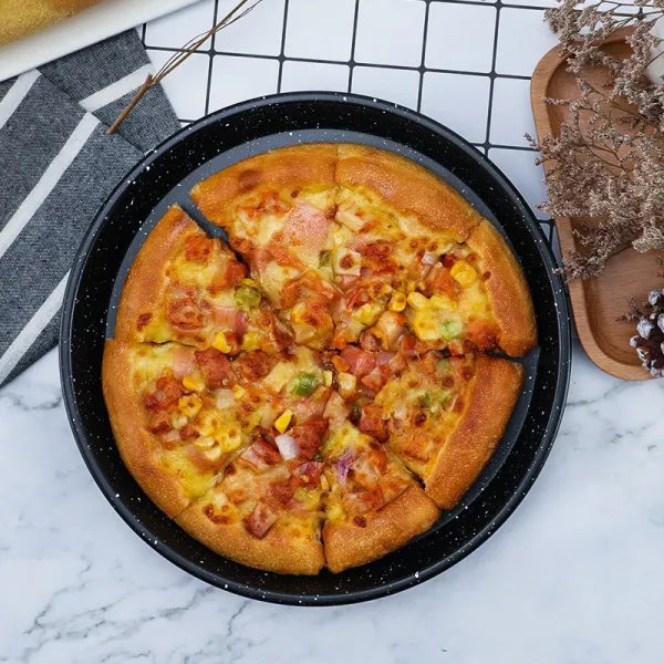 차이글로벌샵 피자 접시 성객 구이판 베이킹 몰드 원형 가정용 배양 오븐 PIZZA, 성객 피자 접시 구이판 베이킹 몰드