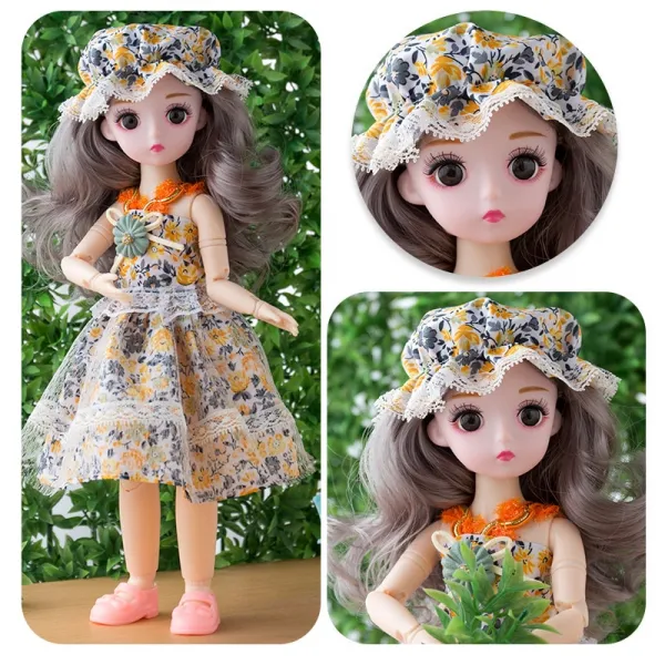 1/6 BJD 10인치 인형 옷 액세서리 치마 모자 드레스와 30cm 눈요기 어린이 DIY 소녀용 장난감 옷 선물, 08 H