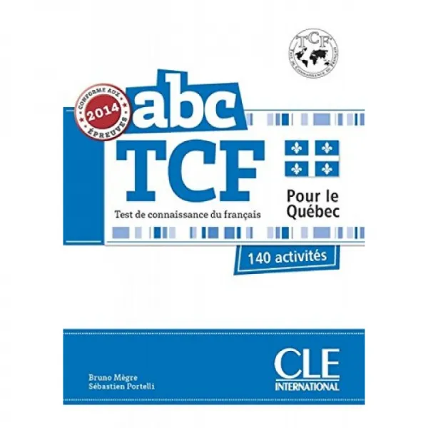 ABC TCF : 도서 + 오디오 CD (퀘벡 용)-2014 년 교정본 준수, 단일옵션