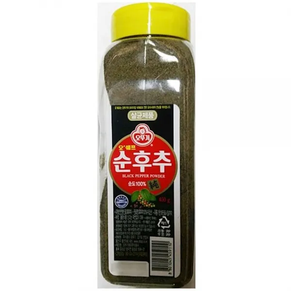순후추가루 오뚜기 450g X20 식재료루 식당용루 업소, 1개