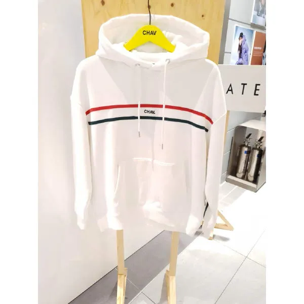  현대백화점 Tate 테이트xchav 차브 Ka9w0 Ukl710 남성 차브 레터링 2줄 라이닝 기모 후드 티셔츠