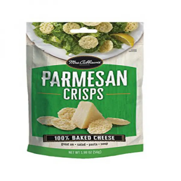 Mrs. Cubbison's Cheese Crisps Parmesan 1.98 oz 파르 메산 Cubbison의 치즈 파삭 파삭 한 여사 파머 산 56.1g, 1