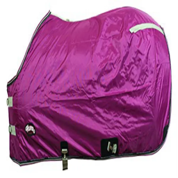 Weaver Lightweight Nylon Horse Turnout Sheet - Size:68” Color:Burgundy 위버 경량 나일론 말 투표율 시트-크기 : 68 ”색, 1