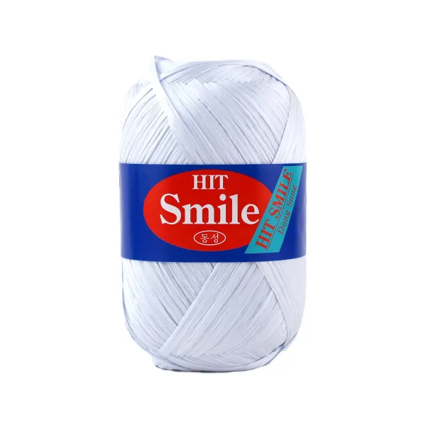히트스마일 (Hit Smile) 망태기 가방 뜨개실, 08 연연하늘